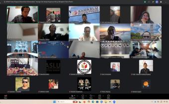 Zoom Diskusi Sepakat, senin 13/07/2026