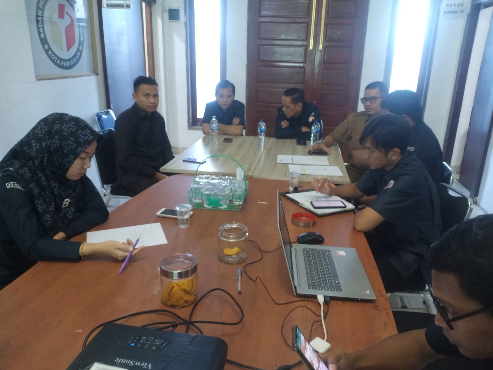 Menyongsong Pemilu 2024 serentak Bawaslu Kota Pariaman membahas Perencanaan dan Evaluasi Kegiatan Berbasis Anggaran 