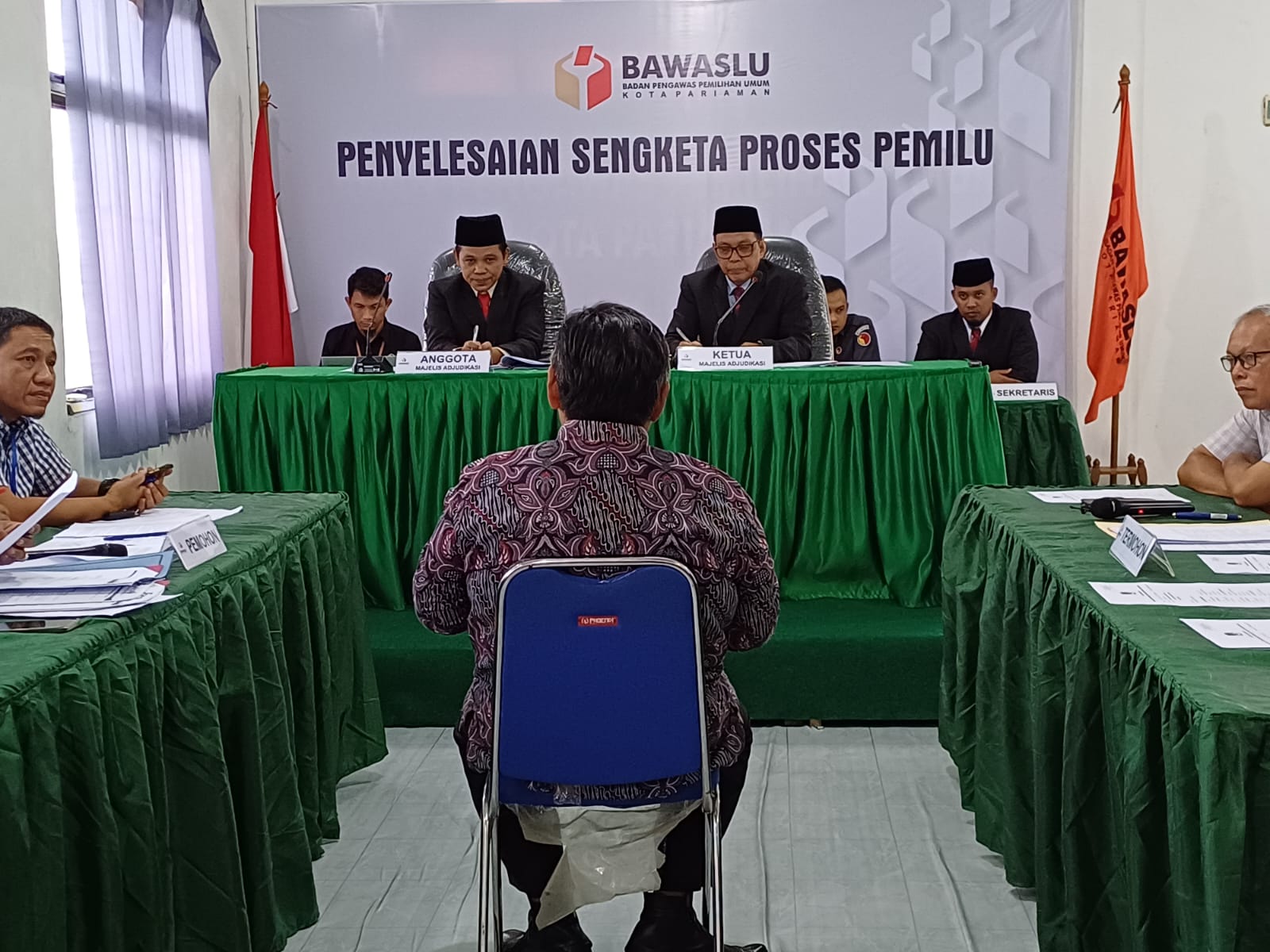 Lanjutan Sidang Adjudikasi dengan Agenda Pembuktian