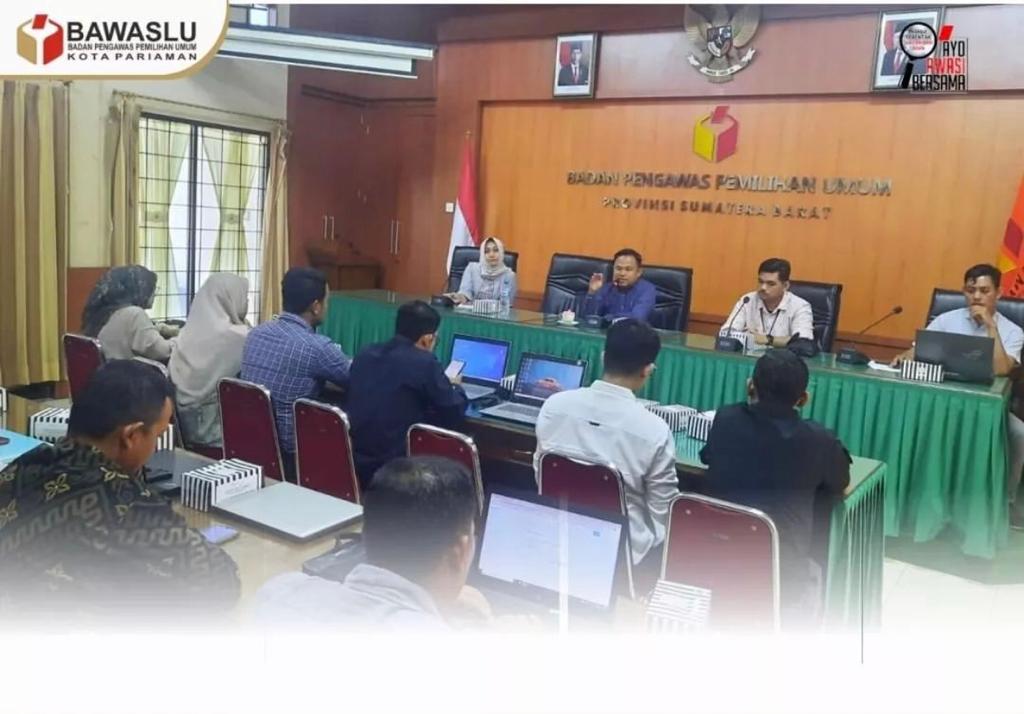 Staf Humas Bawaslu Kab/Kota se Sumatera Barat hadiri Undangan Bawaslu Provinsi Sumbar