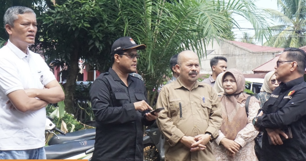 Foto saat monitoring pelaksanaan PSU di Kecamatan Pariaman Utara