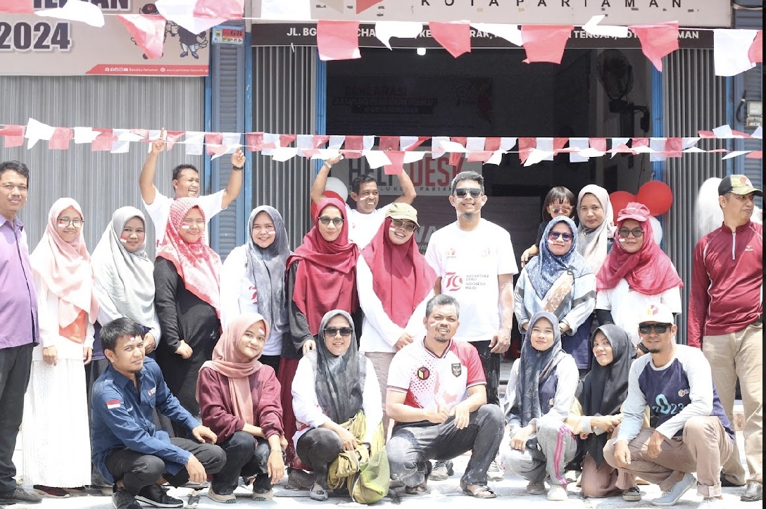 Foto bersama saat perlombaan peringatan HUT RI ke-79