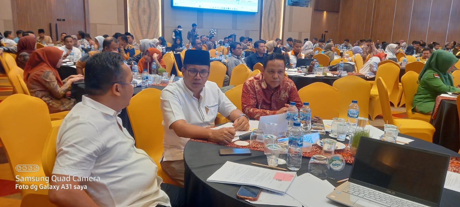 Foto Bawaslu Pariaman hadiri rapat pleno terbuka rekapitulasi DPS tingkat Provinsi Sumatera Barat