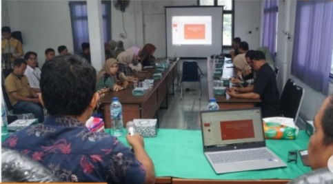 Pembekalan Panwascam terkait Persiapan Bimtek PTPS oleh pimpinan bawaslu