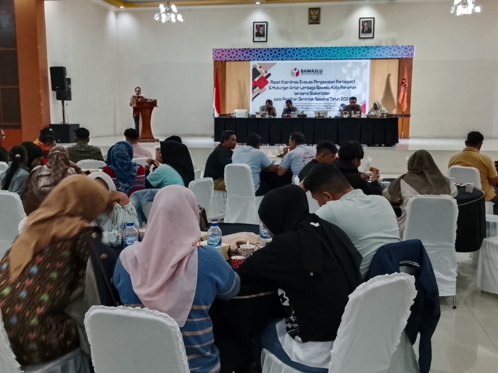 Bawaslu Kota Pariaman Gelar Evaluasi Pengawasan Partisipatif