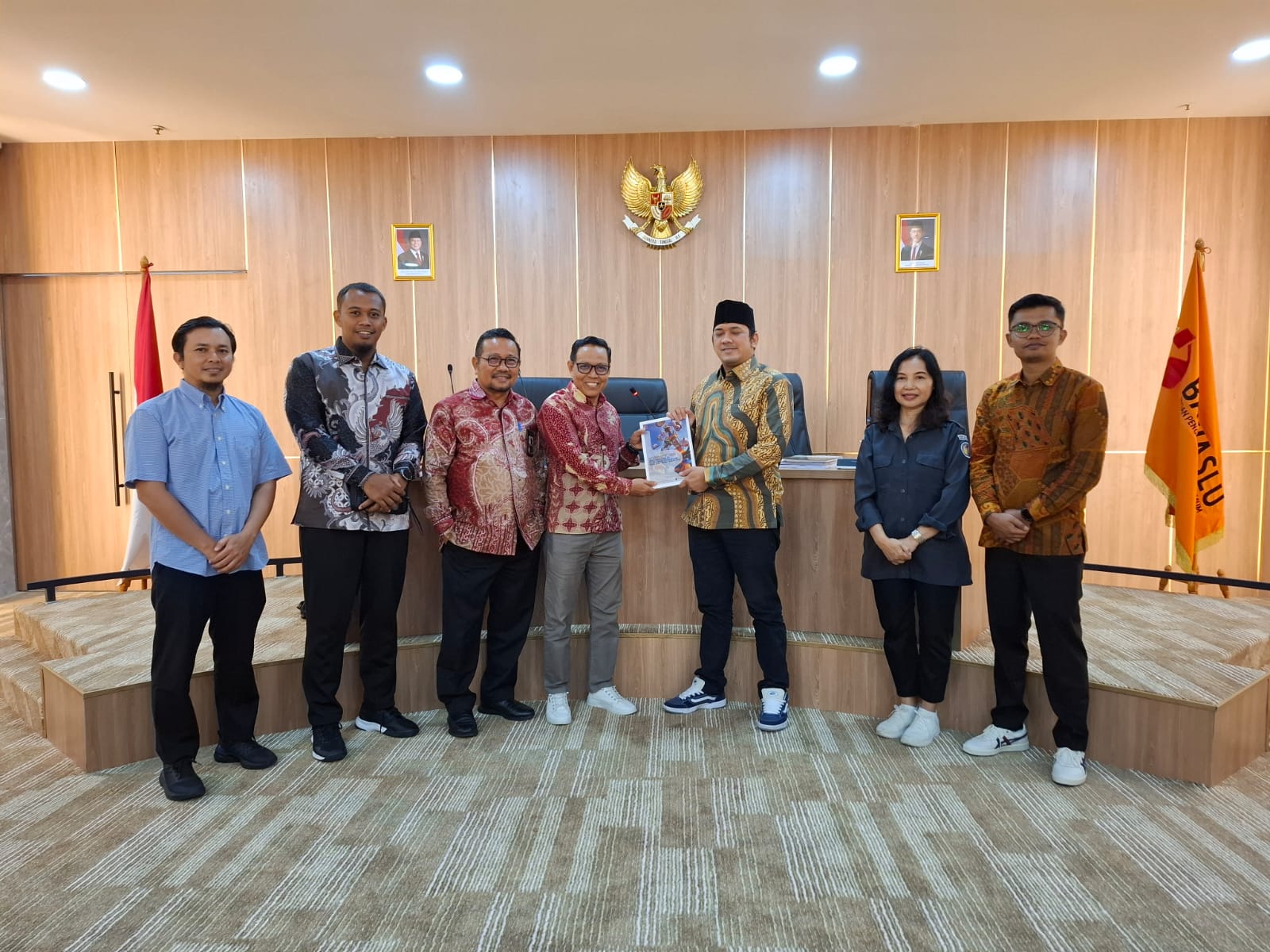 Penyampaian Laporan SDMOD ke Bawaslu RI, 04/02/25