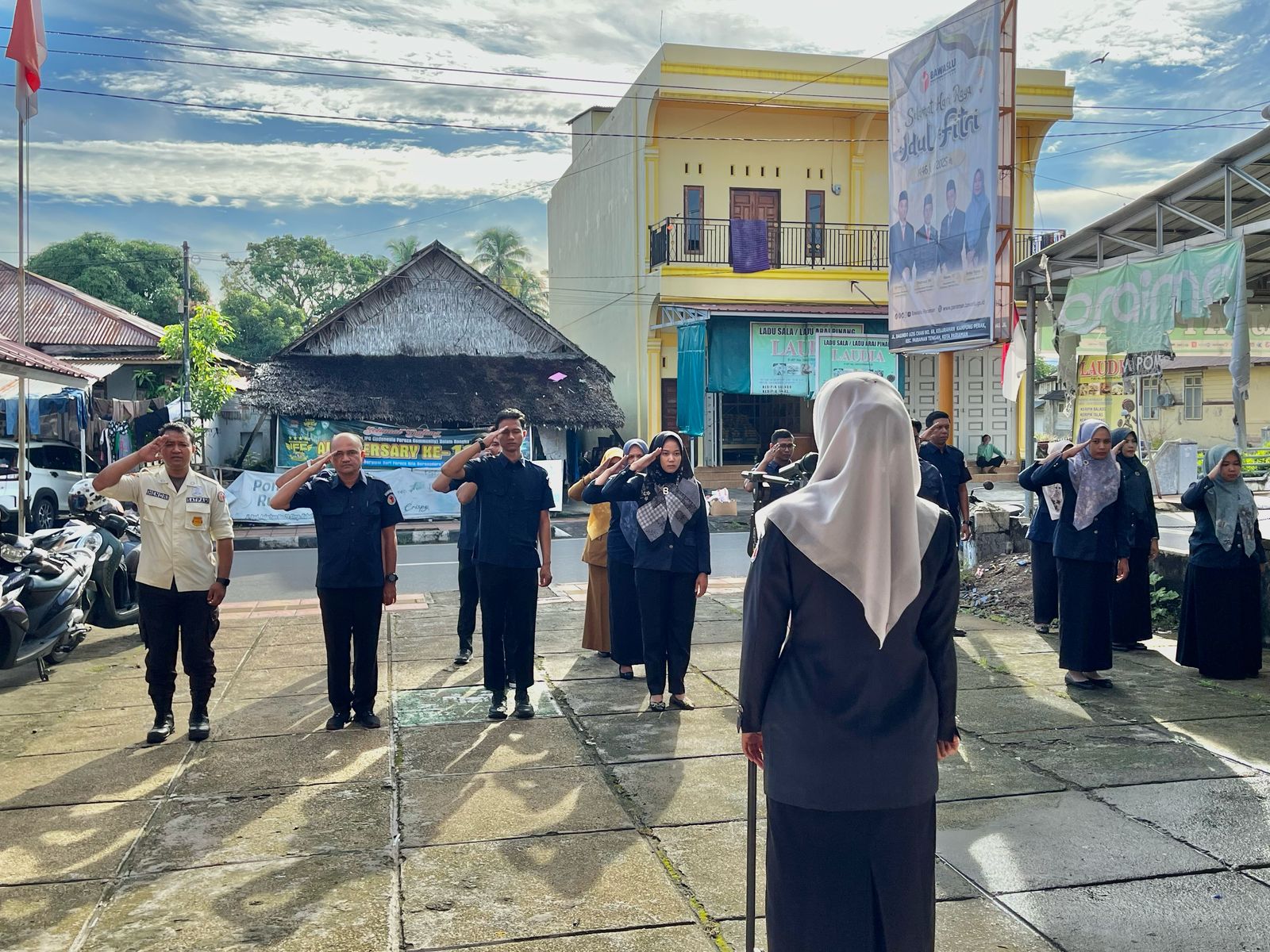 Foto apel rutin Bawaslu Kota Pariaman, 14/04/25