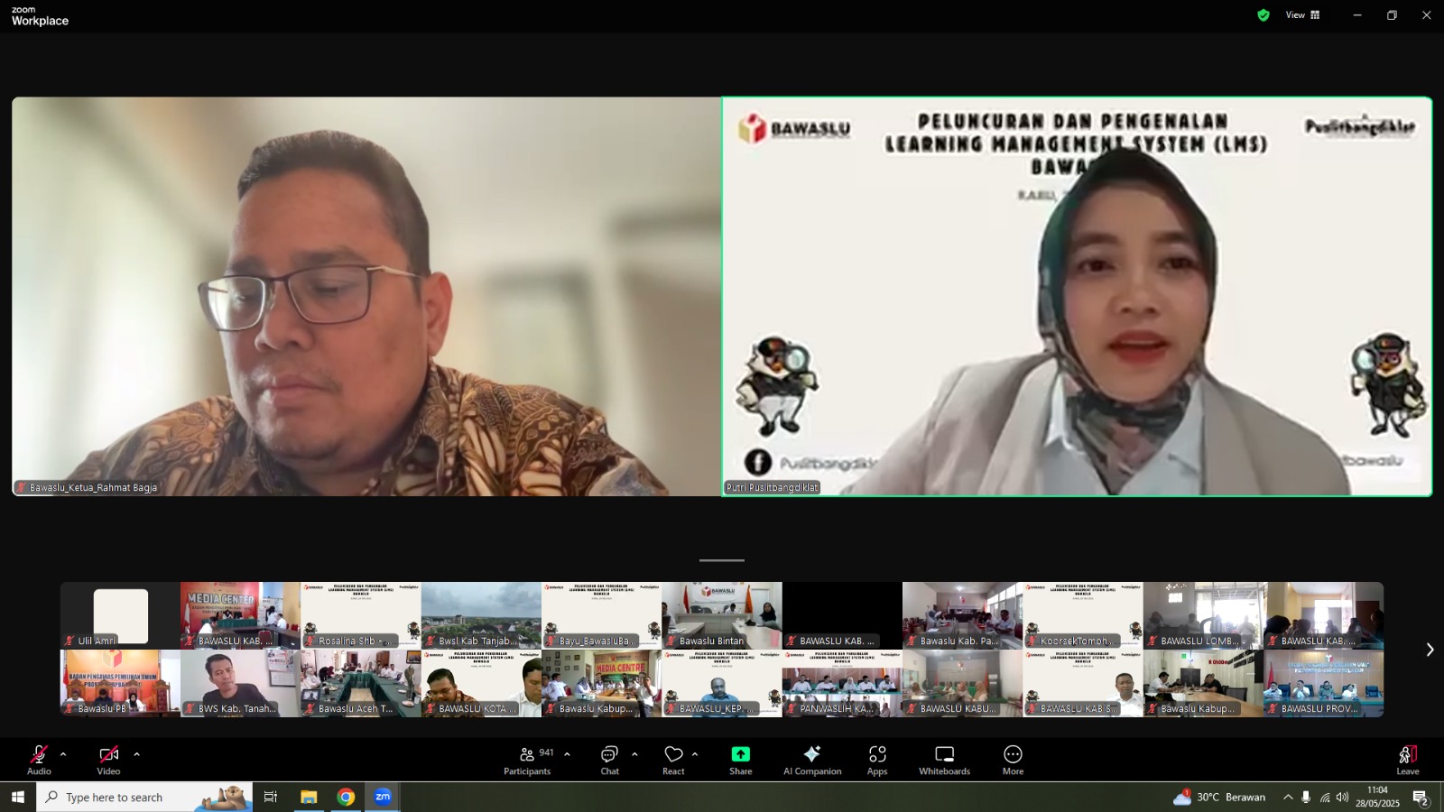 Melalui Peluncuran LMS Bawaslu, Bagja Harap dapat Transofrmasikan Pembelajaran Demokrasi Berbasis Teknologi, 28/05/25