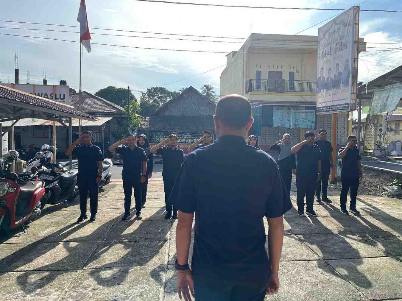 Foto apel rutin Bawaslu Kota Pariaman, 05/05/25