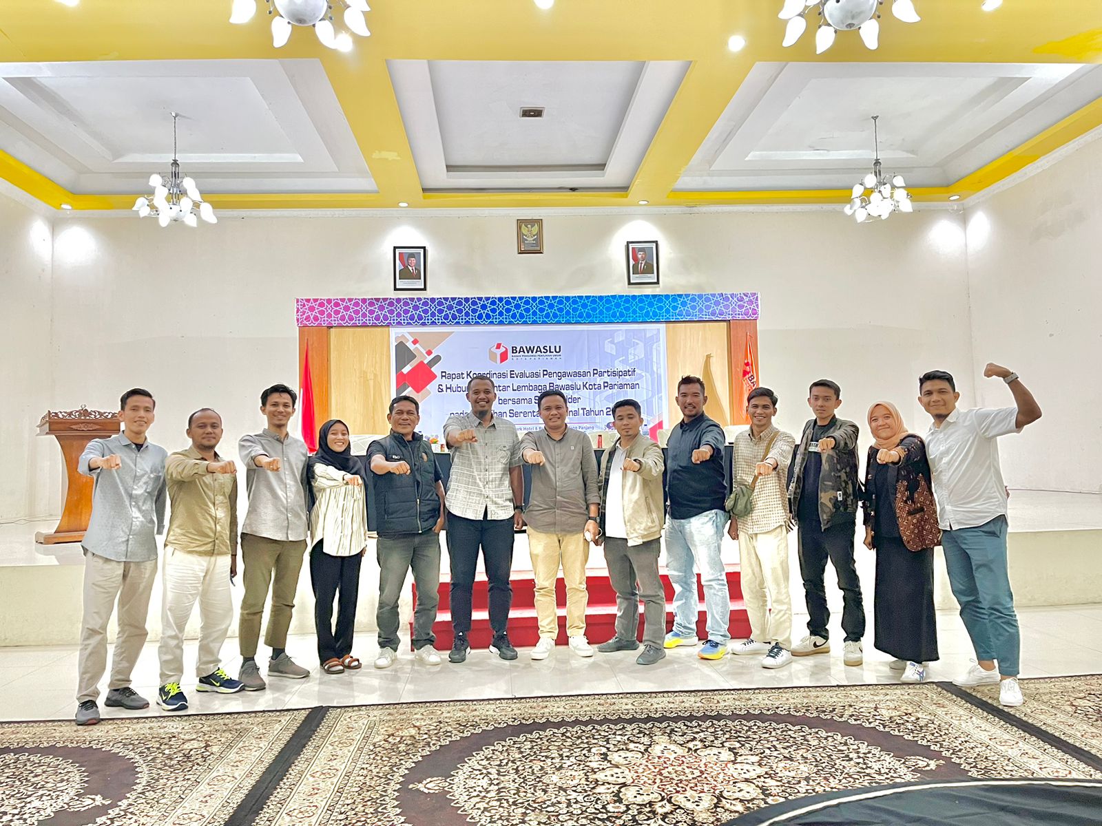 Bawaslu Kota Pariaman Gelar Rakor Evaluasi Pengawasan Partisipatif Pasca Pilkada Serentak 2024 