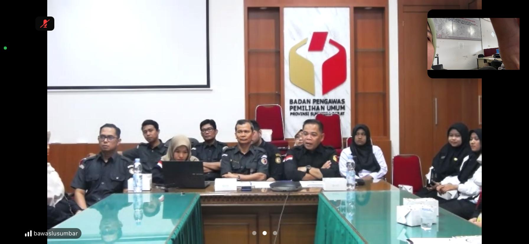 Rapat Pembenahan dan pengelolaan arsip Bawaslu Provinsi Sumatera Barat, 24/06/25