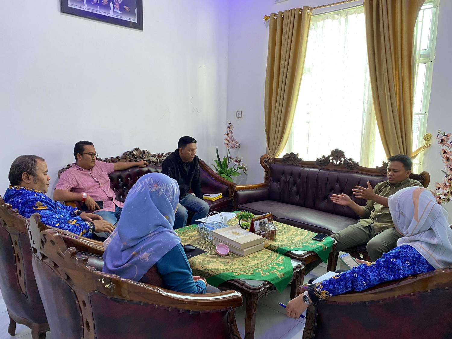 Koordinasi Bawaslu dengan KPU Kota Pariaman terkait PDPB, kamis 17/07/25