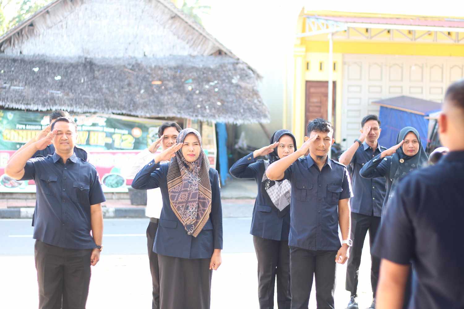 Foto apel pagi Bawaslu Kota Pariaman, 03/11/25