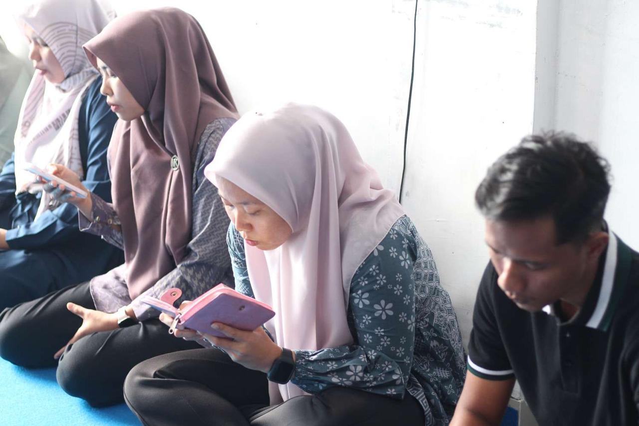 Kegiatan Jumat Sehati diisi dengan tadarus ramadhan, 20/02/2026