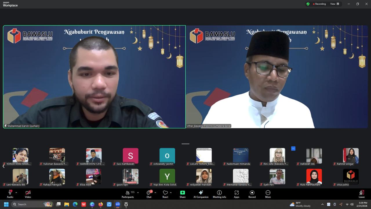Ngabuburit Pengawasan Bawaslu Provinsi Sumatera Barat, 24/02/2026
