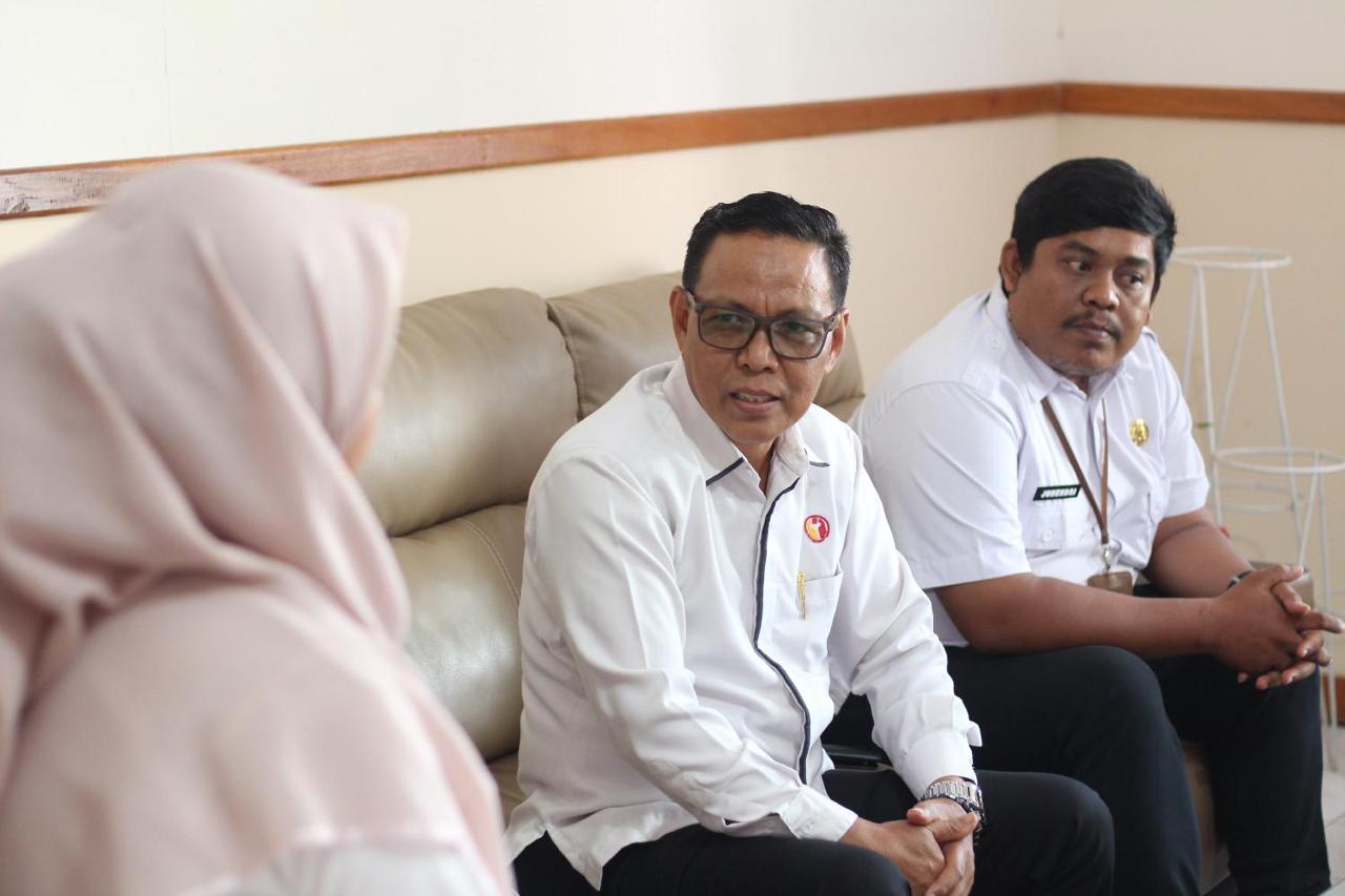 Koordinasi Bawaslu Kota Pariaman bersama SMA N 2 terkait Konsolidasi Demokrasi, 04/02/2026