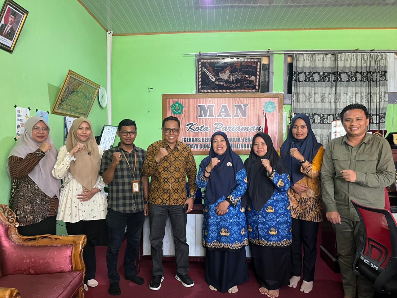 Koordinasi Bawaslu Kota Pariaman bersama MAN terkait Konsolidasi Demokrasi, 05/02/2026