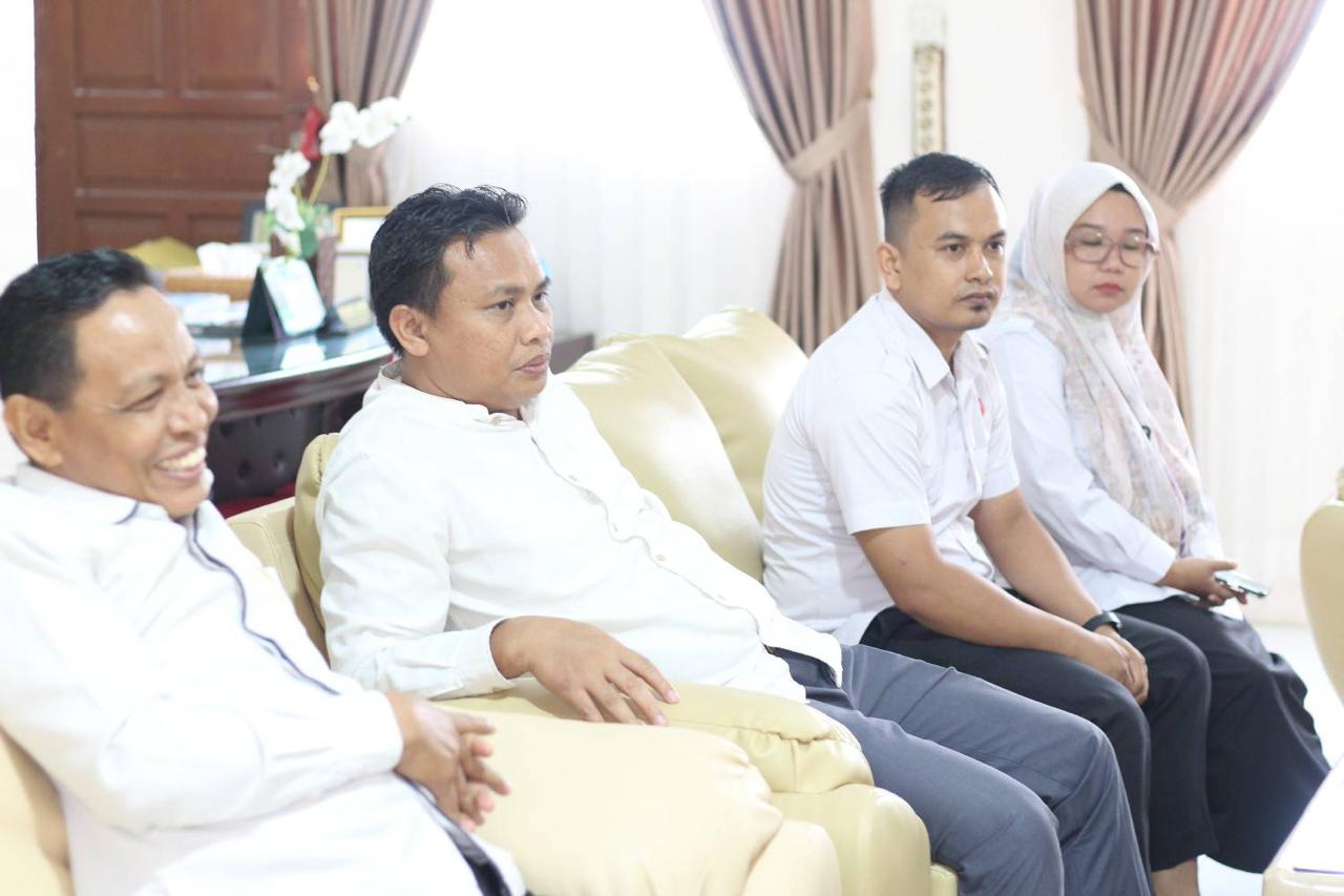 Koordinasi Bawaslu Kota Pariaman bersama SMA N 3 terkait Konsolidasi Demokrasi, 11/02/2026