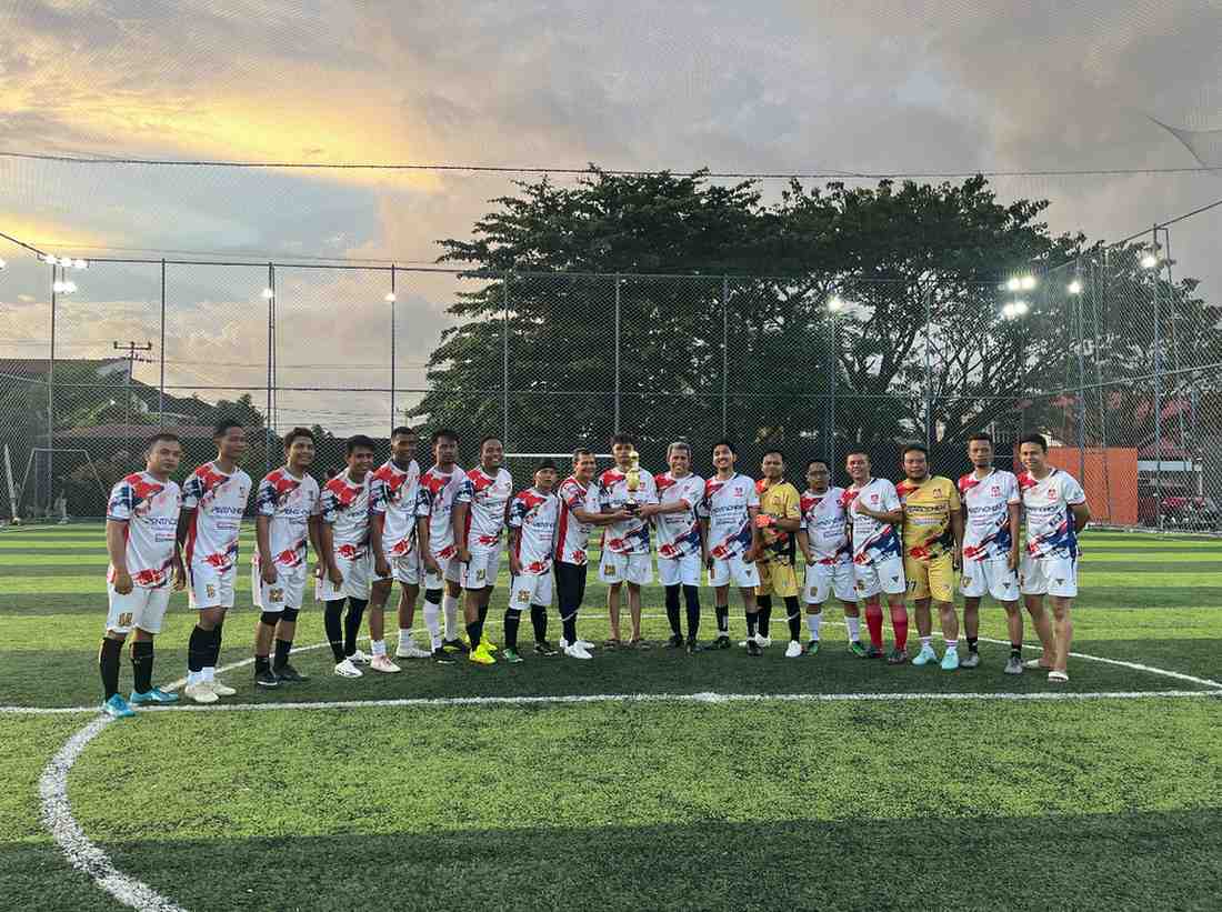 Bawaslu Sumatera Barat meraih juara pada Trofeo Election FC, 21/05/2026