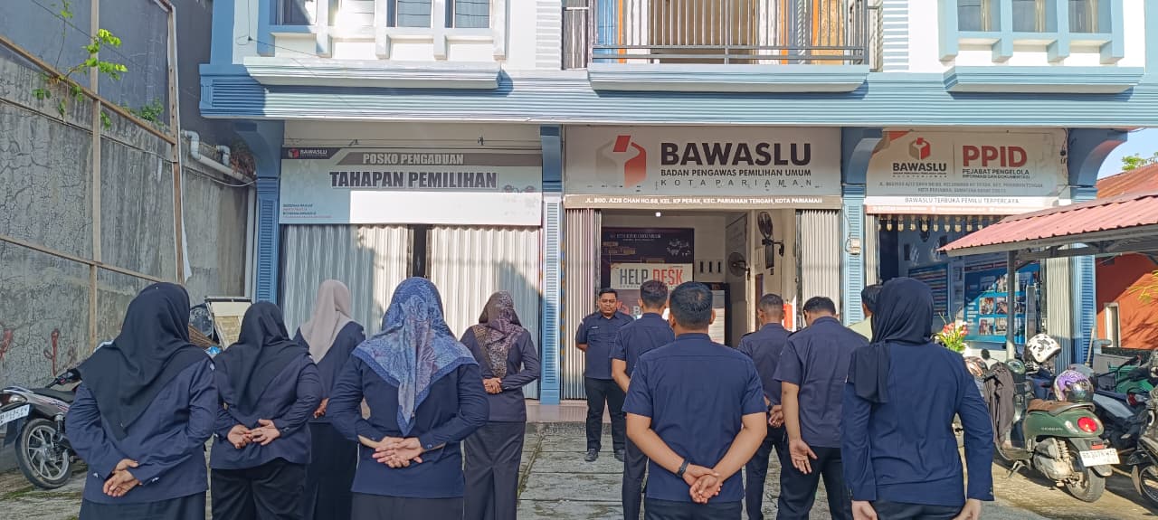 Apel Pagi Bawaslu Kota Pariaman, 27/04/2026