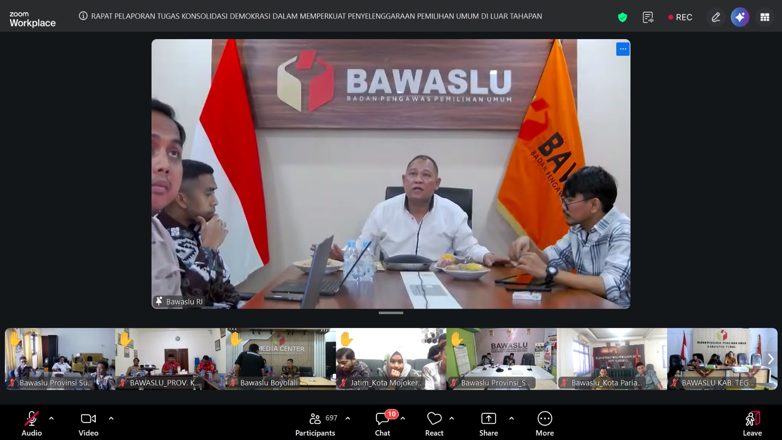 Rapat Pembahasan Pelaporan Konsolidasi Demokrasi, 30/04/2026