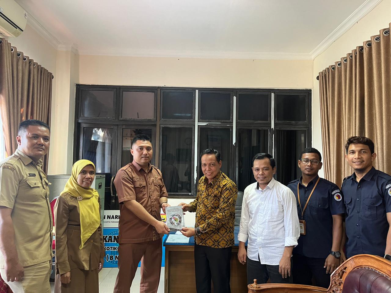 Konsolidasi Demokrasi Bawaslu bersama Kesbangpol Kota Pariaman, selasa 19/05/2026