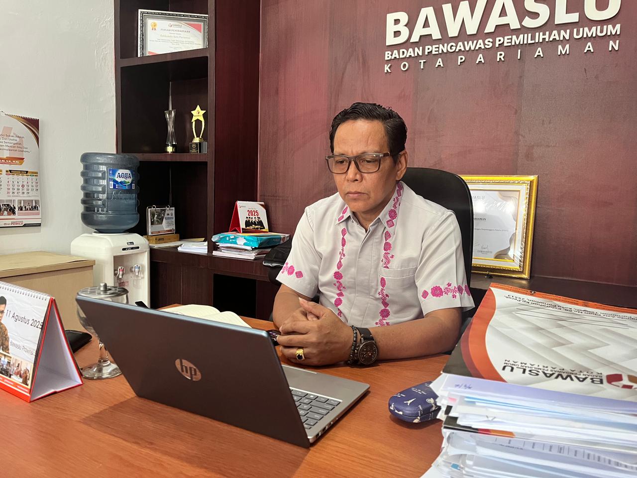 Bawaslu Pariaman Ikuti Sosialisasi Pedoman Pengelolaan Hibah Non Pemilihan, 19/06/26