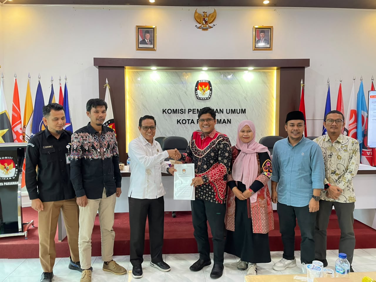 Serah terima Berita Acara Pleno PDPB Triwulan III tahun 2026, rabu 30/09/26