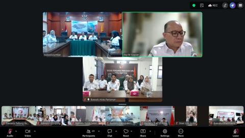 Pembukaan Orientasi PPPK Bawaslu Kota Pariaman dan Bawaslu Kabupaten/Kota se-Sumatera Barat, rabu 24/06/2026