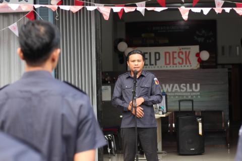 Apel Pagi bawaslu Pariaman, Senin 24/08/26