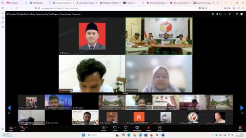 Bawaslu Pariaman Ikuti Rapat Sosialisasi Pelaporan Pengembangan Pengawasan Partisipatif TW III Tahun 2026, 07/10/26