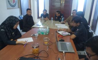 Menyongsong Pemilu 2024 serentak Bawaslu Kota Pariaman membahas Perencanaan dan Evaluasi Kegiatan Berbasis Anggaran 