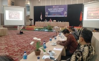 Bawaslu Kota Pariaman Mengikuti Rapat Kerja Teknis Penanganan Pelanggaran Administratif Pemilu