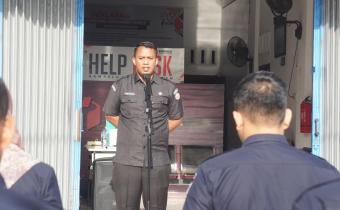 Foto apel pagi bawaslu