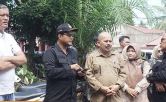 Foto saat monitoring pelaksanaan PSU di Kecamatan Pariaman Utara