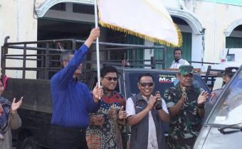 Foto pelepasan logistik