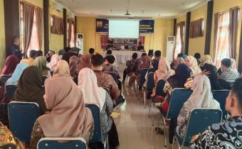 Foto saat Rapat Pleno Rekapitulasi DPHP tingkat Kecamatan Bawaslu Pariaman