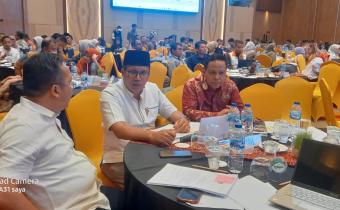 Foto Bawaslu Pariaman hadiri rapat pleno terbuka rekapitulasi DPS tingkat Provinsi Sumatera Barat