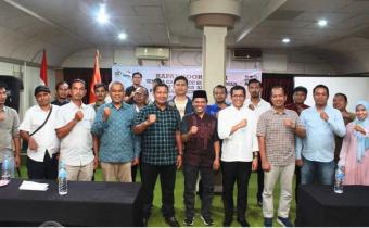 Foto bersama Bawaslu Pariaman dengan peserta Rakor Sentra Gakkumdu Kota pariaman, ;jumat-sabtu (18-19/10/24)