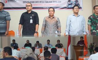 Foto pelatihan saksi yang dilaksanakan di Aula Joyo Makmur pada hari sabtu, (23/11/24)