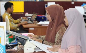 Foto Monitoring Kearsipan Bawaslu Provinsi Sumbar, 16/01/25