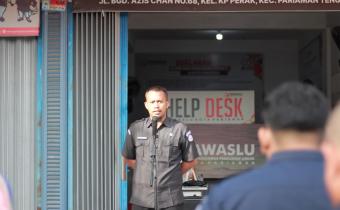 Foto Apel pagi Bawaslu Pariaman, senin (20/01/25)