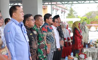Foto Apel gabungan Pemerintah Kota bersama Forkopimda dan Pegawai ASN dan Non ASN Kota Pariaman, rabu (19/02/25)