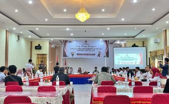 Bawaslu Pariaman hadiri FGD KPU Pariaman, 19/02/25