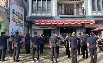 Foto Apel Pagi Bawaslu Kota Pariaman, senin 24/02/25