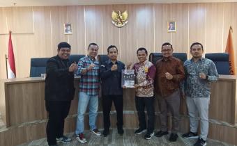 Foto Penyampaian Laporan Penyelesaian Sengketa Proses Bawaslu Pariaman, Selasa (25/02/25) 