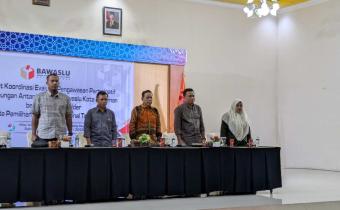 Foto Rakor Evaluasi Usai Pilkada Serentak Bawaslu Kota Pariaman, 01/02/25
