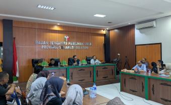 Suasana kegiatan Rapat Evaluasi Kinerja SDM dan Penyelenggara Adhoc Tahapan Pemilihan Tahun 2024 pada Sabtu (15/2/2025)/foto: Publikasi dan Pemberitaan Bawaslu.
