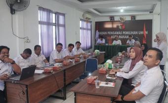 Pemaparan Materi dari Bawaslu Provinsi Sumatera Barat terkait Rapat Pengelolaan Barang Milik Negara, 16/07/25