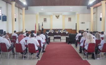 Bawaslu Pariaman Ikuti Rapat Paripurna DPRD terkait Ranperda Kota Pariaman, 16/07/25